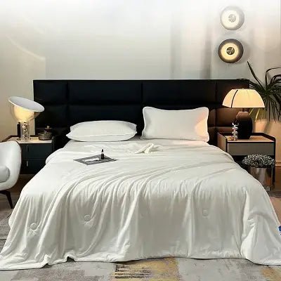 Couverture Lestée - HighQualityCoolingBlankets™ - Blanc - Boutique Chez Soi