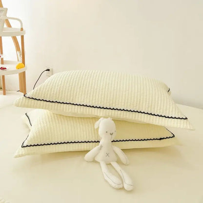 Couette Été - CottonSummerQuilt™ - Jaune - Boutique Chez Soi