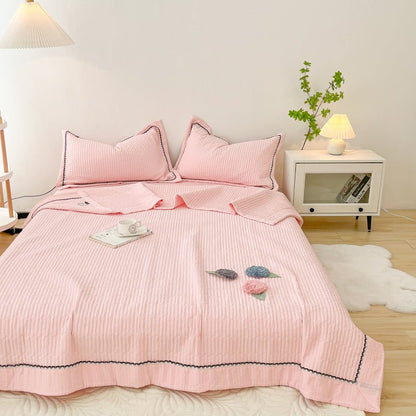 Couette Été - CottonSummerQuilt™ - Rose - Boutique Chez Soi
