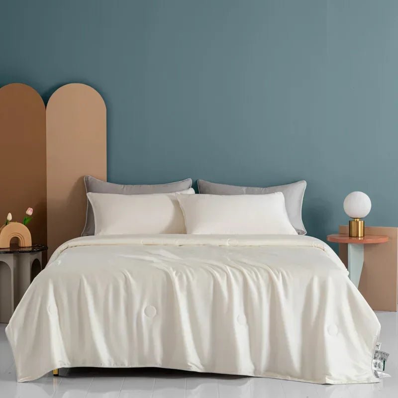 Couverture Lestée - HighQualityCoolingBlankets™ - Blanc - Boutique Chez Soi