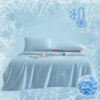 Couverture Lestée - HighQualityCoolingBlankets™ - Bleu ciel - Boutique Chez Soi