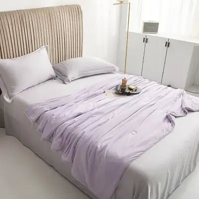 Couverture Lestée - HighQualityCoolingBlankets™ - Mauve - Boutique Chez Soi