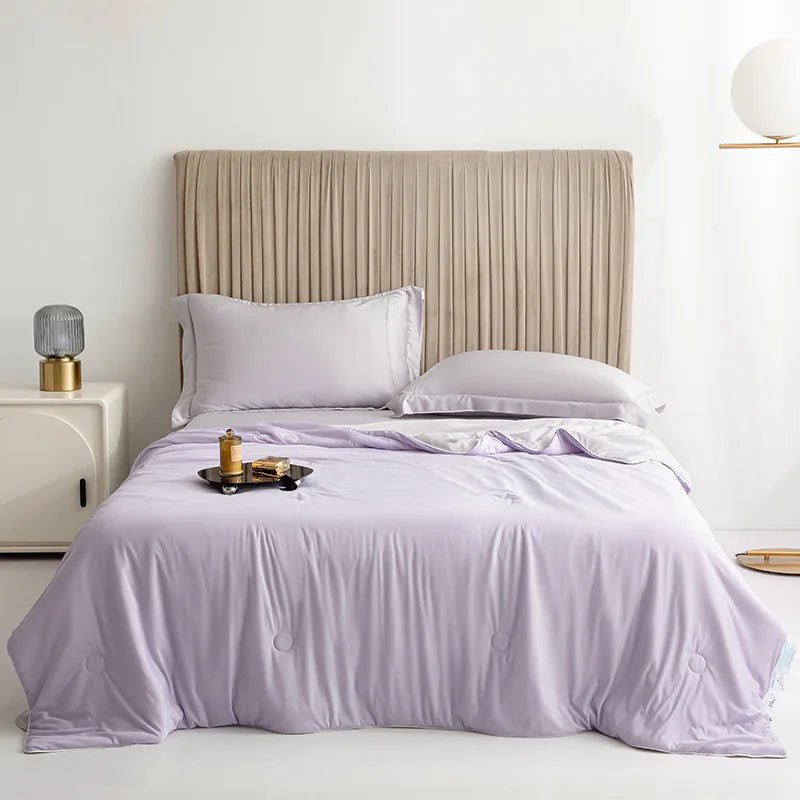 Couverture Lestée - HighQualityCoolingBlankets™ - Mauve - Boutique Chez Soi