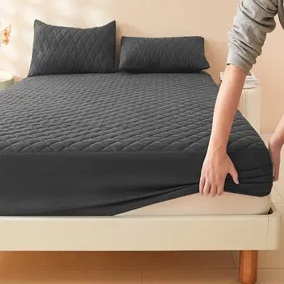 Housse de Protection Matelas - WaterproofMattressProtectorCover™ - Gris - Boutique Chez Soi