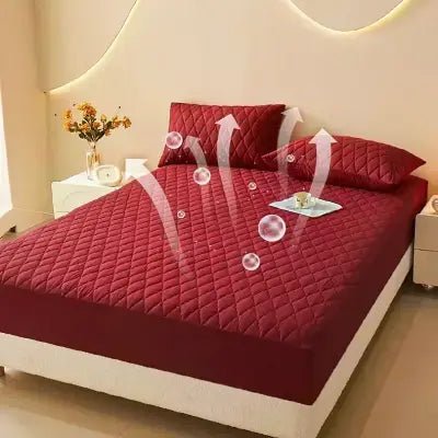 Housse de Protection Matelas - WaterproofMattressProtectorCover™ - Rouge - Boutique Chez Soi