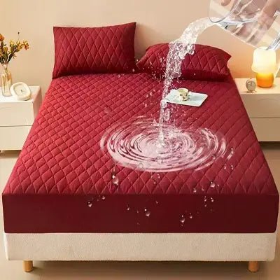 Housse de Protection Matelas - WaterproofMattressProtectorCover™ - Rouge - Boutique Chez Soi